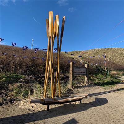 Gedenkteken onthuld op Callantsoog